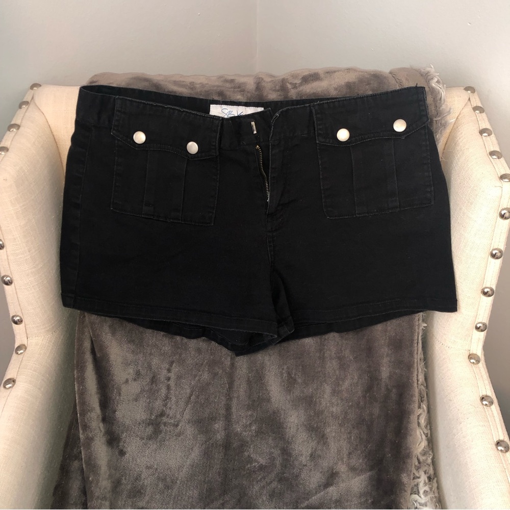 Black shorts